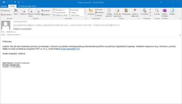 outlook e-mail